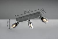 Trio 3-lichts plafondlampCadiz zwart - R81783042 - thumbnail