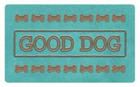 Tarhong placemat good dog turquoise - thumbnail