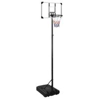 VidaXL Basketbalstandaard 280-350 cm polycarbonaat transparant - thumbnail