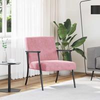 Fauteuil Roze 59 x 75 x 78 cm Fluweel - thumbnail