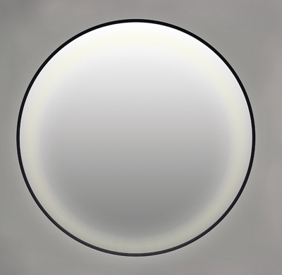 Spiegel INK SP24 100x4x100 cm incl. direct LED-Verlichting Rondom en Spiegelverwarming Mat Goud Spiegel INK SP24 100x4x100 cm incl. direct LED-Verlichting Rondom en Spiegelverwarming Mat Goud