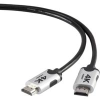 SpeaKa Professional HDMI Aansluitkabel HDMI-A-stekker 2.00 m Zwart SP-6344136 4K UHD, Audio Return Channel (ARC), Vergulde steekcontacten HDMI-kabel - thumbnail
