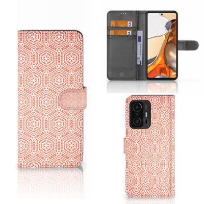 Xiaomi 11T | 11T Pro | Telefoon Hoesje | Pattern Orange Xiaomi 11T | 11T Pro | Telefoon Hoesje | Pattern Orange