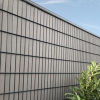 Privacy lamellen composite kit 2d H103 x L100 cm bruin Fensoplate Effenso - Effenso - thumbnail