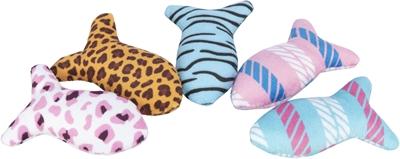 TRIXIE KATTENSPEELGOED VIS PLUCHE MET CATNIP 8 CM 60 ST