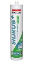 Soudal Silirub+ S8800 | Natuursteen | Siliconenkit | Transparant | 300 ml - 120993 - thumbnail
