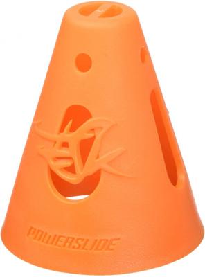 Powerslide skatepionnen 7 x 8 cm oranje 10 stuks Powerslide skatepionnen 7 x 8 cm oranje 10 stuks