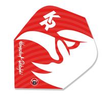 Bull's X-Powerflite flight (Kleur flight: wit/rood) - thumbnail