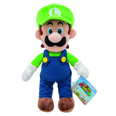 Simba Knuffel pluche super mario luigi, 30cm