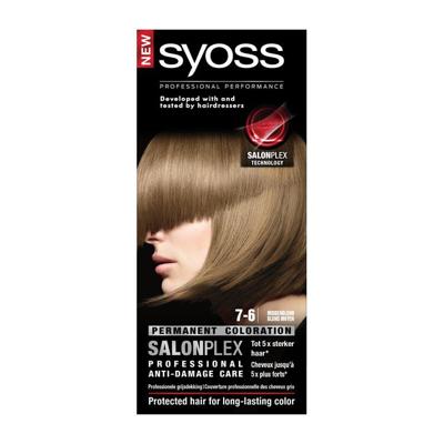 Syoss Color Salonplex 7-6 Middenblond - thumbnail