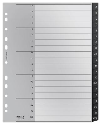 Tabblad leitz recycle a4 a-z extra breed pp | 20 stuks