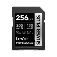 Lexar SD Silver Plus UHS-1 256GB V30 R205/W150MB/s - thumbnail