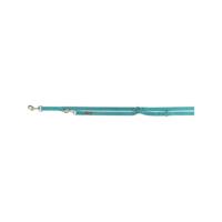 Trixie hondenriem premium verstelbaar aqua blauw - thumbnail