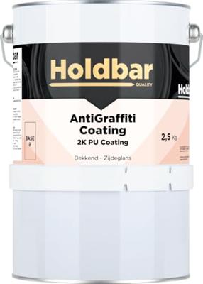 Holdbar Anti Graffiti Coating Telegrijs 4 (RAL 7047) 2,5 Kg