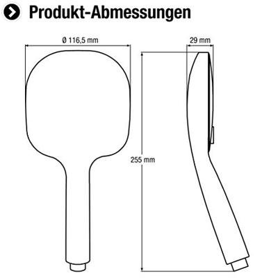 Cornat Handdouche Celletta 3S Ak Ch - TECB3411