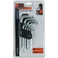 Velleman VTSTAR3 Torxsleutelset T10-T50 9-delig - thumbnail