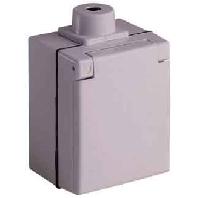 Enzo Perilex opbouw stopcontact | 16A | SWD | grijs | ABL 2441860 - 4052965 - thumbnail