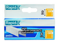 Rapid Nietjes 13/8, gegalvaniseerd, doos van 2.500 nietjes - thumbnail