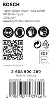 Bosch Accessoires Expert SDS max-8X hamerboor 12 x 200 x 340 mm 5-delig - 1 stuk(s) - 2608900260 - thumbnail