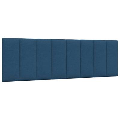 Hoofdbordkussen "Hanko" 160 cm stof blauw