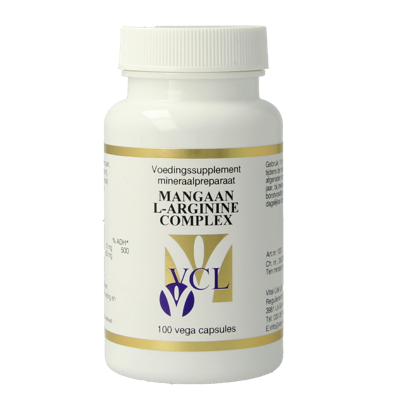 Mangaan/L-Arginine complex 100 Vegetarische capsules