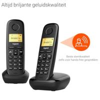 Gigaset A270 Duo Black - thumbnail