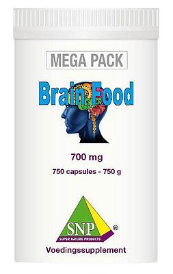 SNP Brainfood 700 mg megapack 750 Capsules