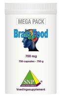 SNP Brainfood 700 mg megapack 750 Capsules - thumbnail