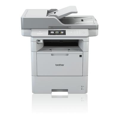 Brother DCP-L6600DW Multifunctionele laserprinter (zwart/wit) Printen, Kopiëren, Scannen LAN, NFC, USB, WiFi