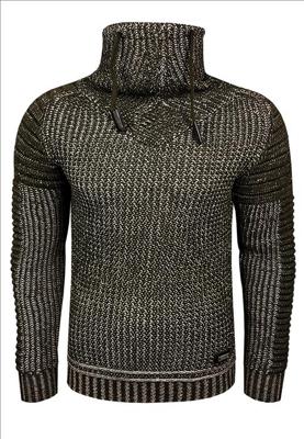 Rusty Neal - heren trui kaki - 13293 Rusty Neal - heren trui kaki - 13293