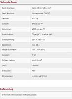 Schabus 200940 Mini-vlotterschakelaar Vullen, Legen 2.50 m - thumbnail