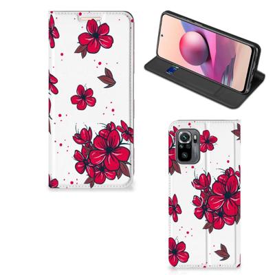 Xiaomi Redmi Note 10 4G | 10S | Poco M5s Smart Cover Blossom Red Xiaomi Redmi Note 10 4G | 10S | Poco M5s Smart Cover Blossom Red