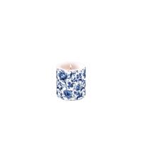 Ambiente Kaars small delft blauw florals - thumbnail