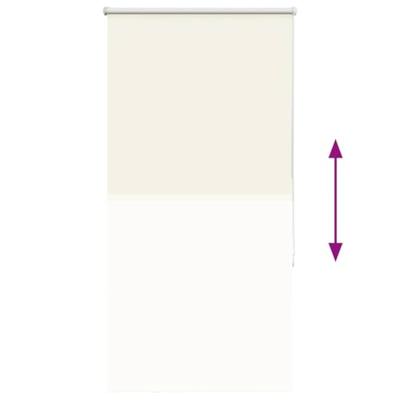 Rolgordijn verduisterend 70x130 cm stofbreedte 65,7cm polyester