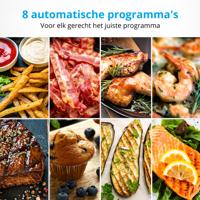 MEDION XXL Airfryer MD 19279, Vetvrij frituren, Digitaal bedieningspaneel, 8 Automatische programma's, 2000W Vermogen - thumbnail