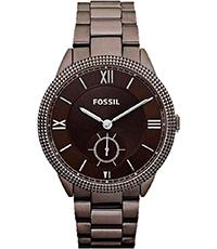 Horlogeband Fossil ES3067 Roestvrij staal (RVS) Bruin 18mm Horlogeband Fossil ES3067 Roestvrij staal (RVS) Bruin 18mm