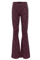 LOOXS 10sixteen Meisjes flair broek - Mauve stippen - thumbnail