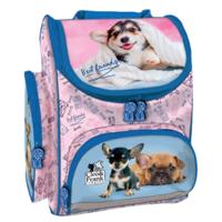 Cleo & Frank rugzak meisjes 15 liter polyester roze/blauw - thumbnail