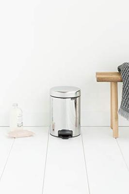 Brabantia pedaalemmer newicon 3l brsteel Brabantia pedaalemmer newicon 3l brsteel