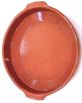 Sauspan Fackelmann Bruin Aardewerk 33,5 x 31 x 6 cm Met handvatten