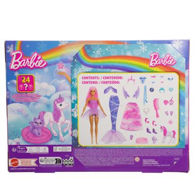Barbie - Adventskalender - Met modepop en 24 verrassingen - Barbie - JFL66