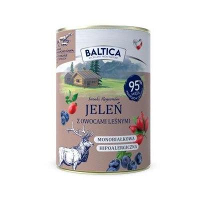 BALTICA Smaki regionów Deer with forest fruits - natvoer voor honden - 400g