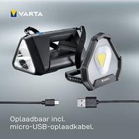 Varta Work Flex BL30R mit Akku 18684101401 Accu handschijnwerper LED 600 lm - thumbnail