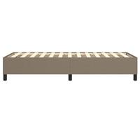 Boxspringframe stof taupe 90x200 cm - thumbnail