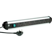 Bachmann 330.0720 Stekkerdoos Zwart, Zilver Engelse stekker 1 stuk(s) - thumbnail