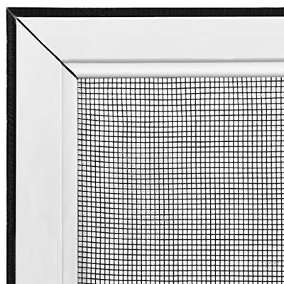 VidaXL Raamhor uitschuifbaar (75-143)x50 cm wit - thumbnail