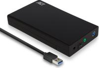 ACT 3,5 inch SATA harde schijf behuizing, schroefloos, USB 3.2 Gen1 - thumbnail