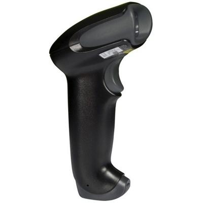 Honeywell 1250G-2USB 1D, zwarte scanner (1250g-2), geen presentatiestandaard, USB type A 3m gecoiled kabel (CBL-500-300-C00) en documentatie 1250G SCANNER 1D BLACK COILED USB CABLE 3M