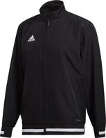 Adidas T19 Woven Jacket Heren Zwart - thumbnail