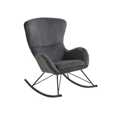 Schommelstoel Pippa Donkergrijs Teddy Schommelstoel Pippa Donkergrijs Teddy